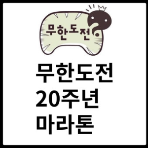 무한도전 마라톤