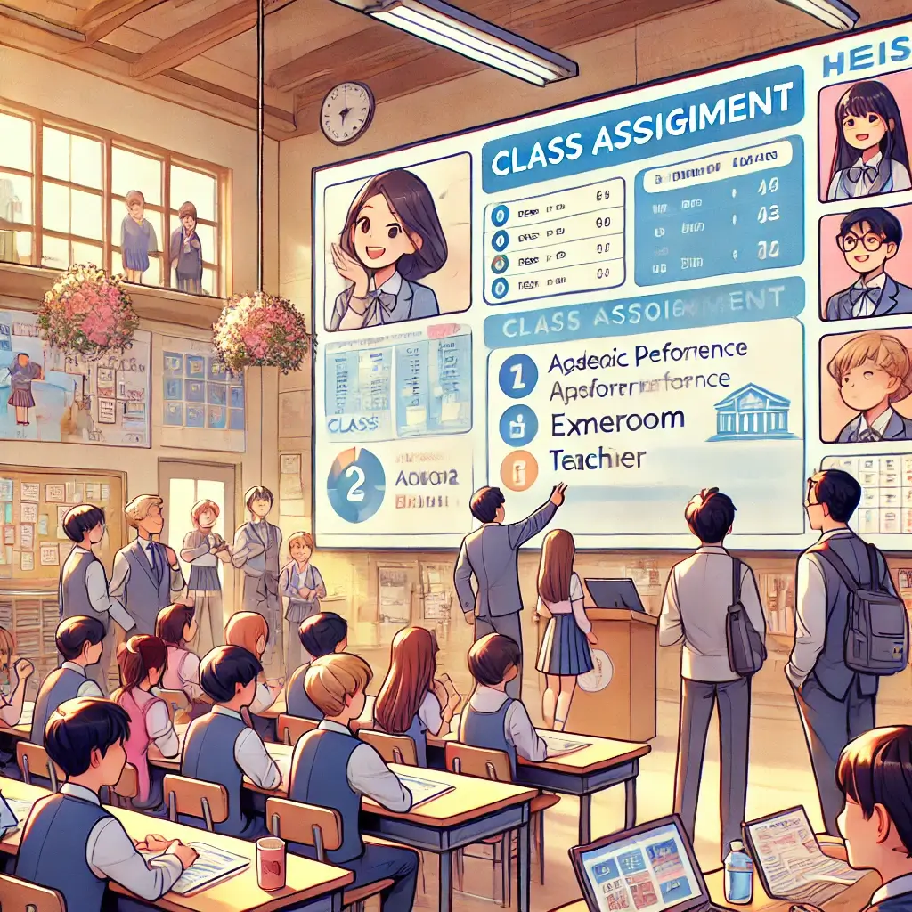 나이스 플러스 반배정 보는 법