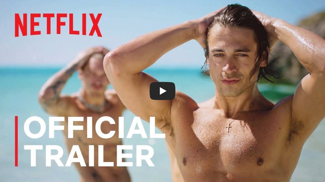 넷플릭스(Netflix) '투 핫(Too Hot To Handle)' 시즌 3 트레일러 영상 링크가 연결된 이미지입니다.