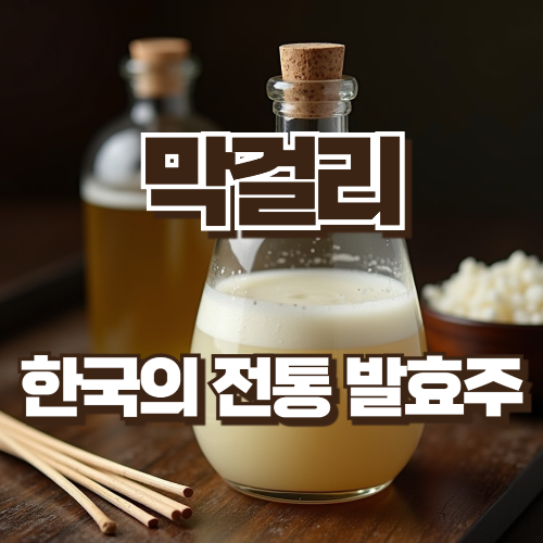 막걸리 한국의 전통 발효주