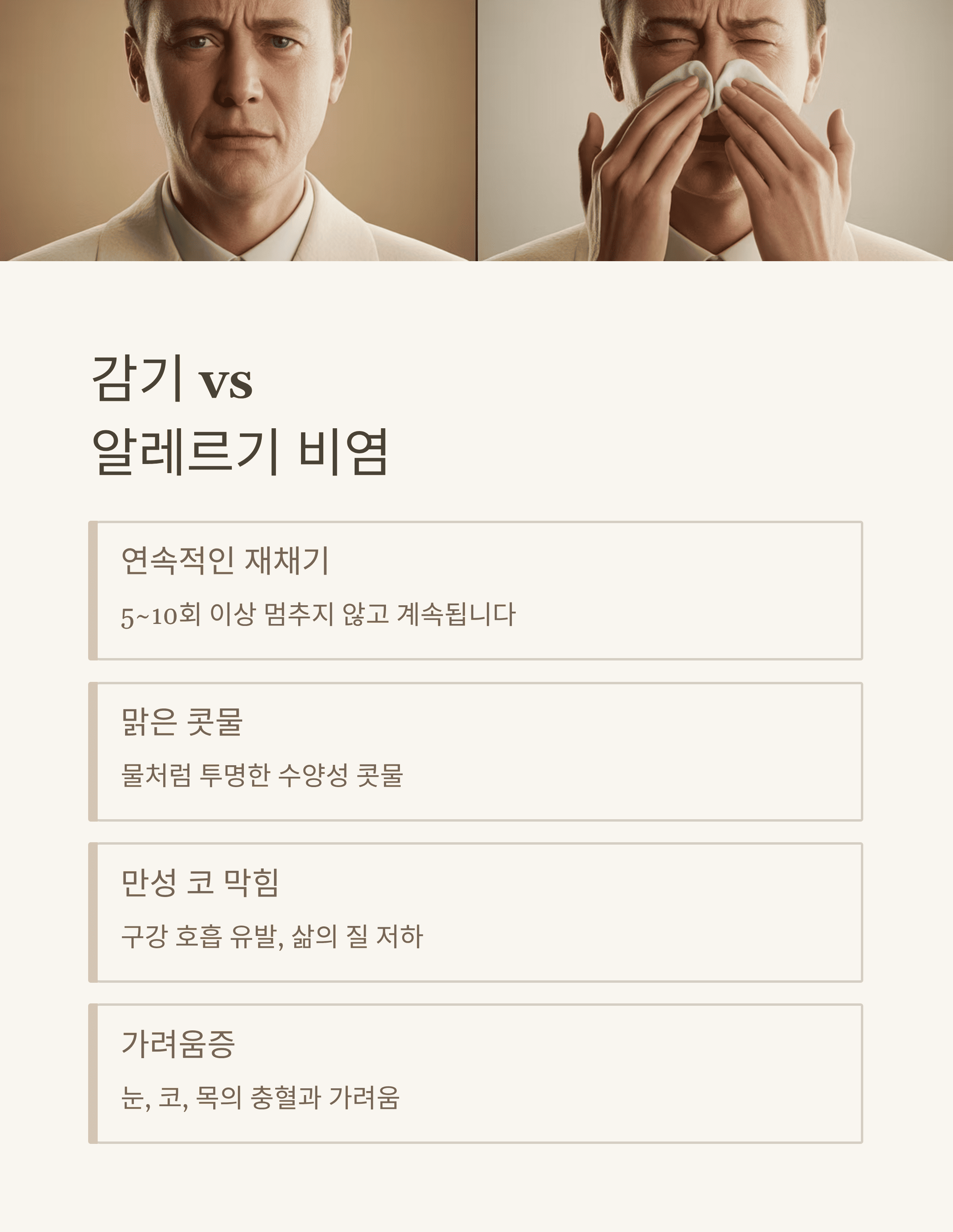 먼지 알레르기 비염! 증상 완화와 완벽 퇴치를 위한 필승 전략