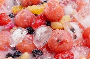 얼음 과일 화채