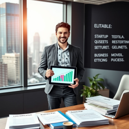 청년창업 자금대출 그림