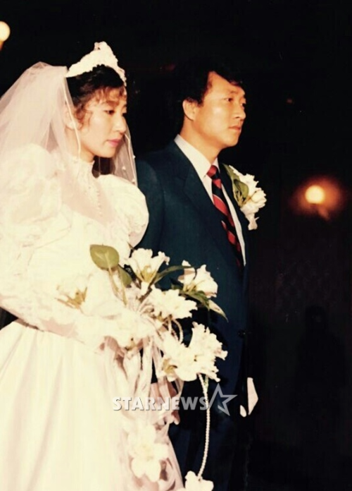 김자옥 남편 오승근 결혼사진