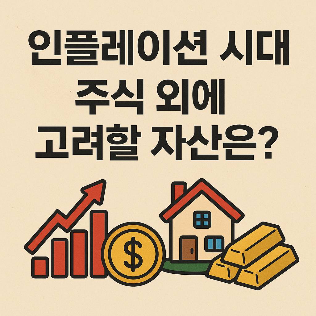 인플레이션 시대, 주식 외에 고려할 자산은?