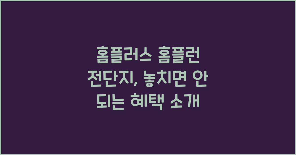 홈플러스 홈플런 전단지