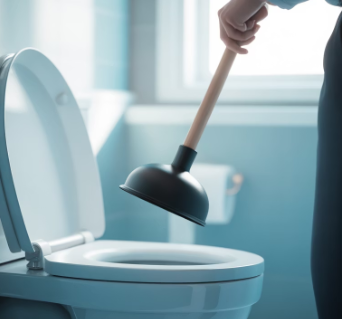 변기 막힌 것 쉽게 뚫는 법