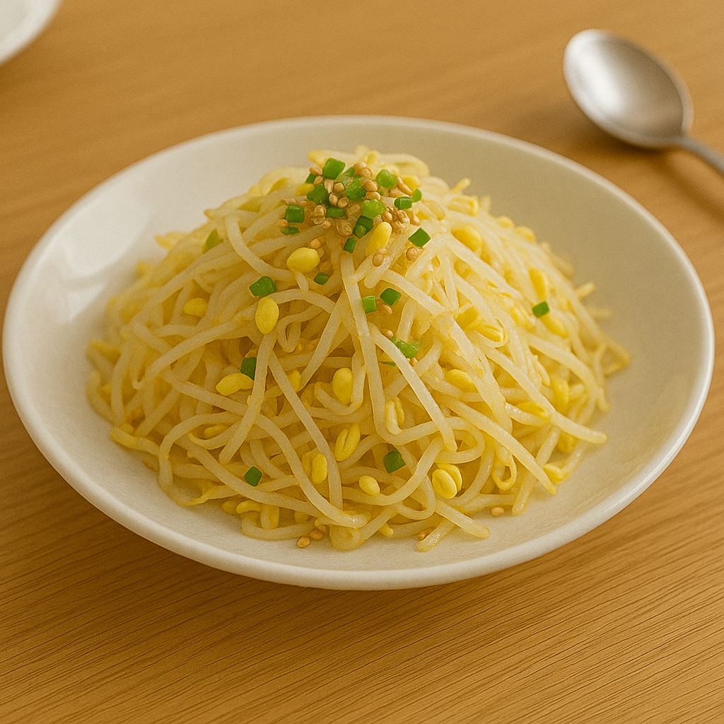 맛있고 아삭한 콩나물 무침 반찬