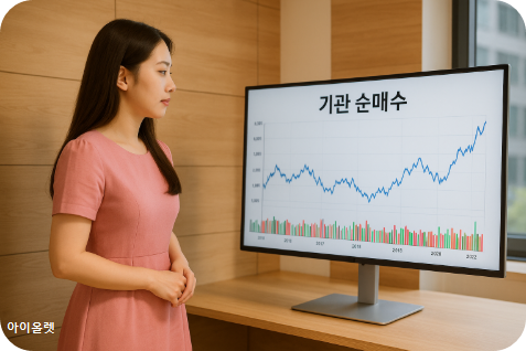 기관투자자의 매매 패턴