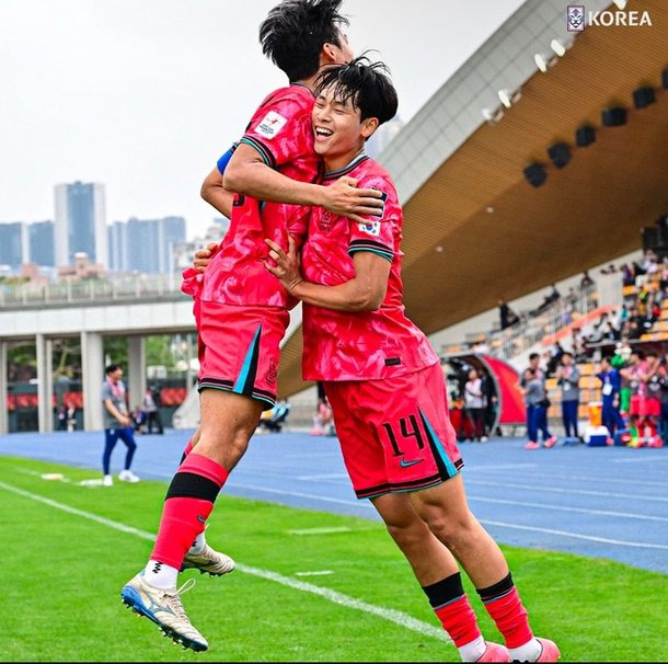 태국과의 경기에서 4-1