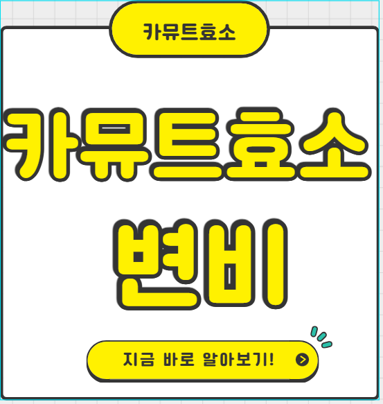 카뮤트 효소와 변비