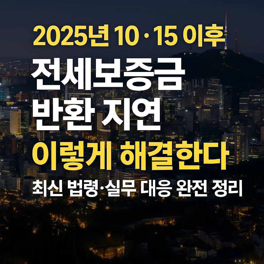 2025년 10·15_이후,_전세보증금_반환_지연_이렇게_해결한다! 최신 법령·실무_대응_완전_정리