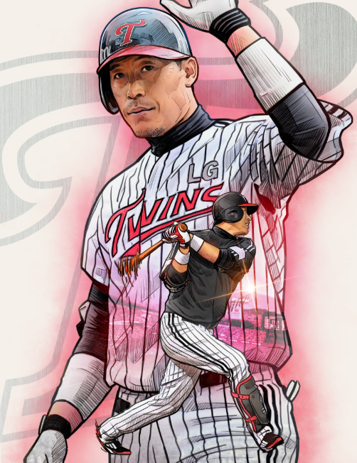 KBO 40인 레전드 중 이병규 선수 관련 이미지