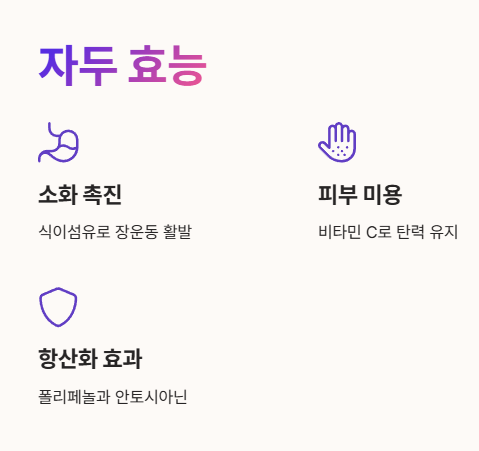 자두 효능