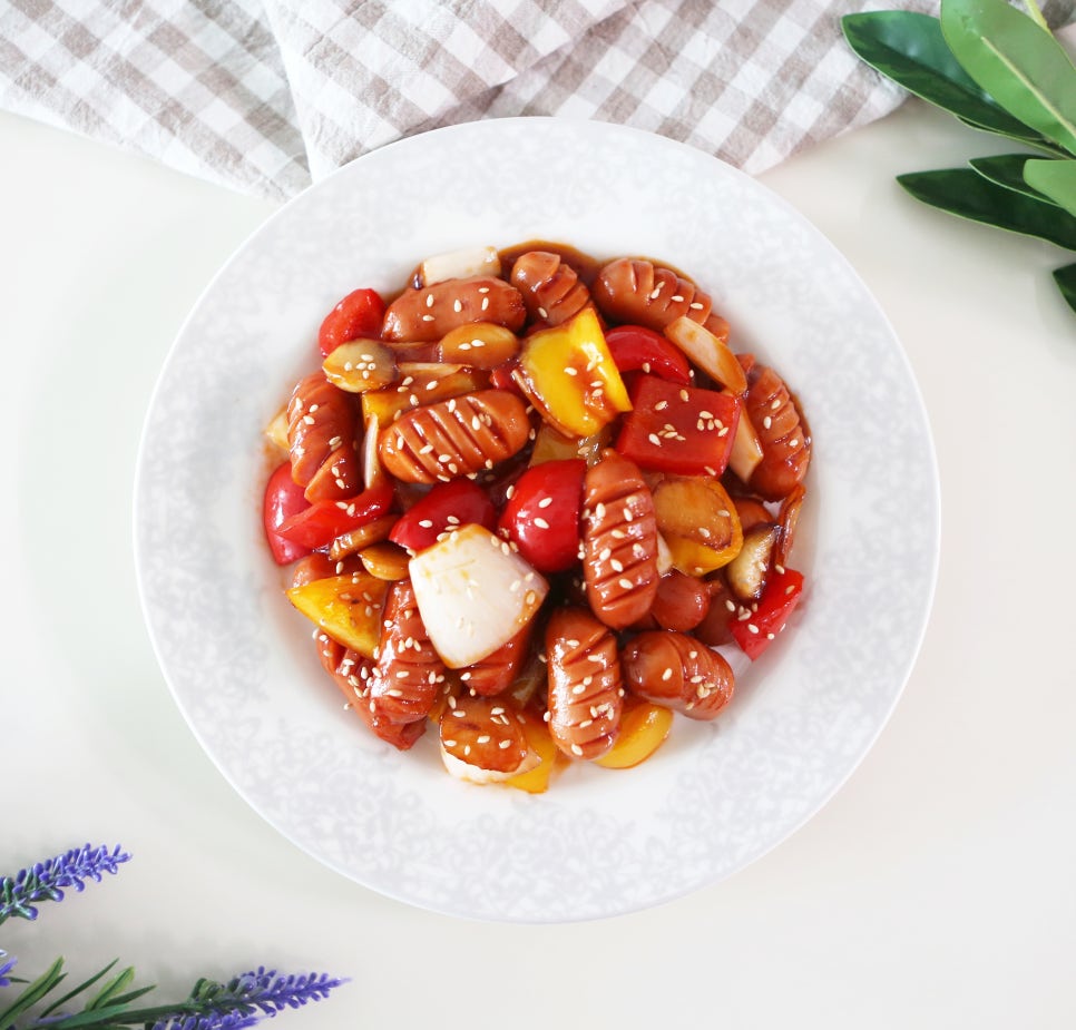 소세지야채볶음