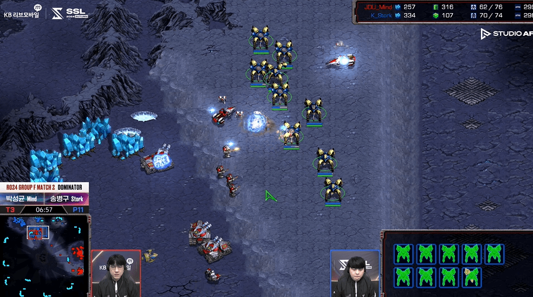 24강 F조 2경기 초반찌르기