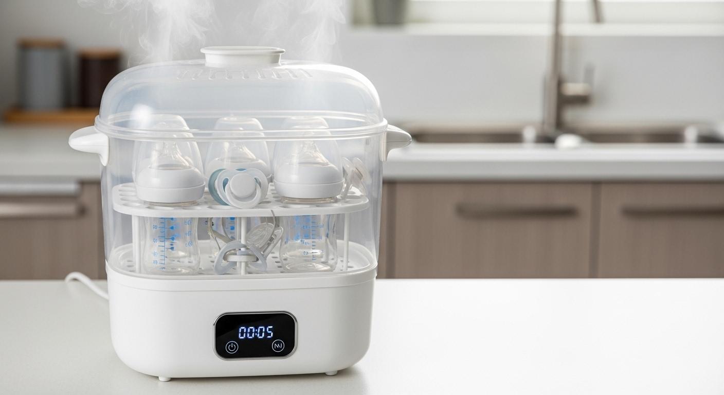 아기 열탕소독 냄비