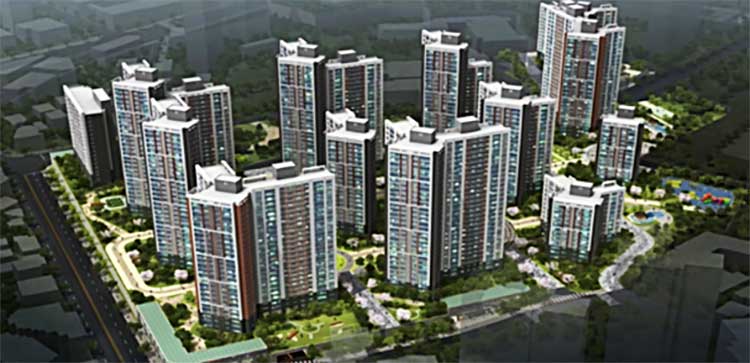 중동 5구역 조감도