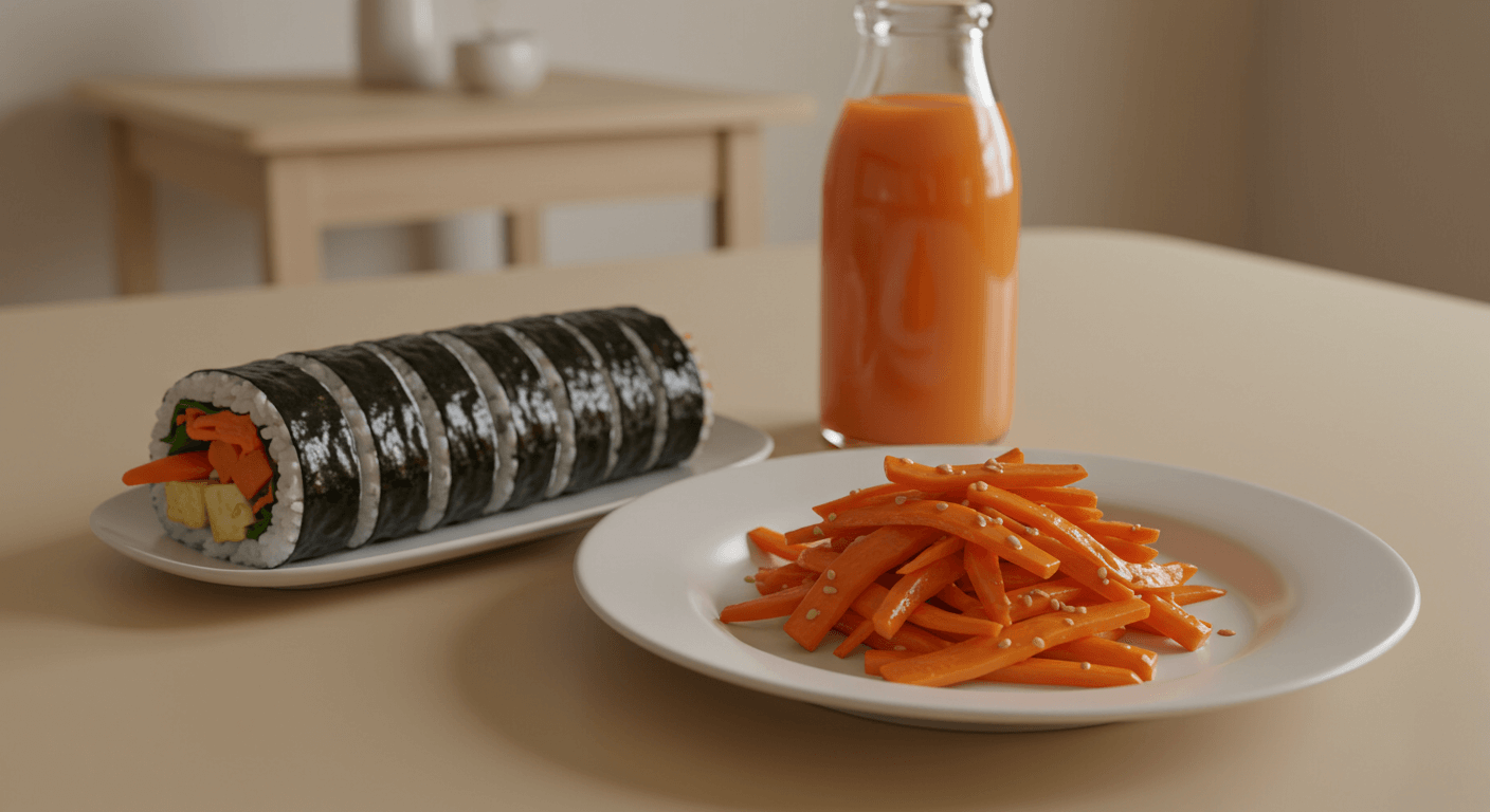 한국의 당근 활용 방식과 인식 차이