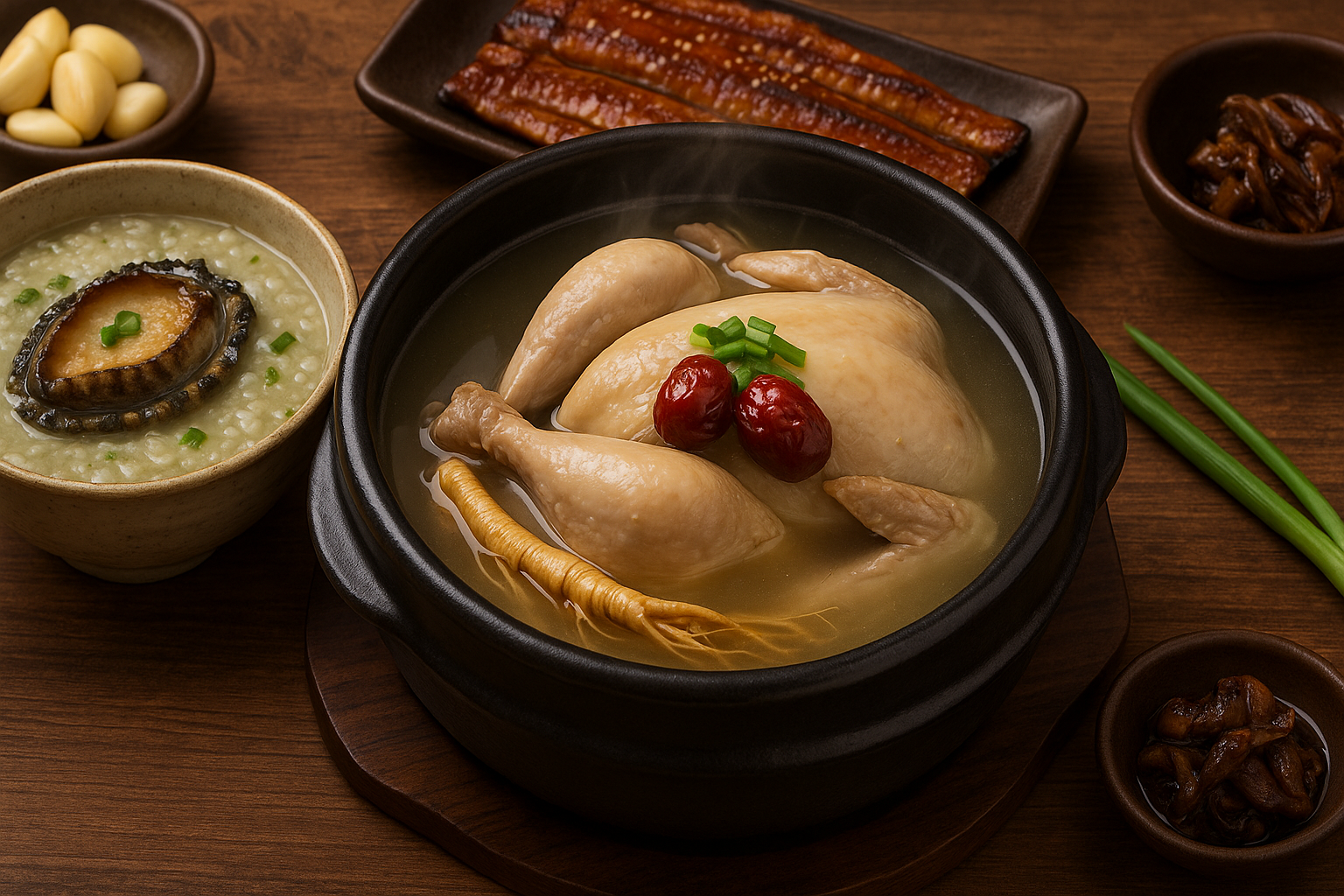 여름 보양식 삼계탕