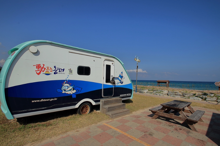 망상해수욕장-오토캠핑장