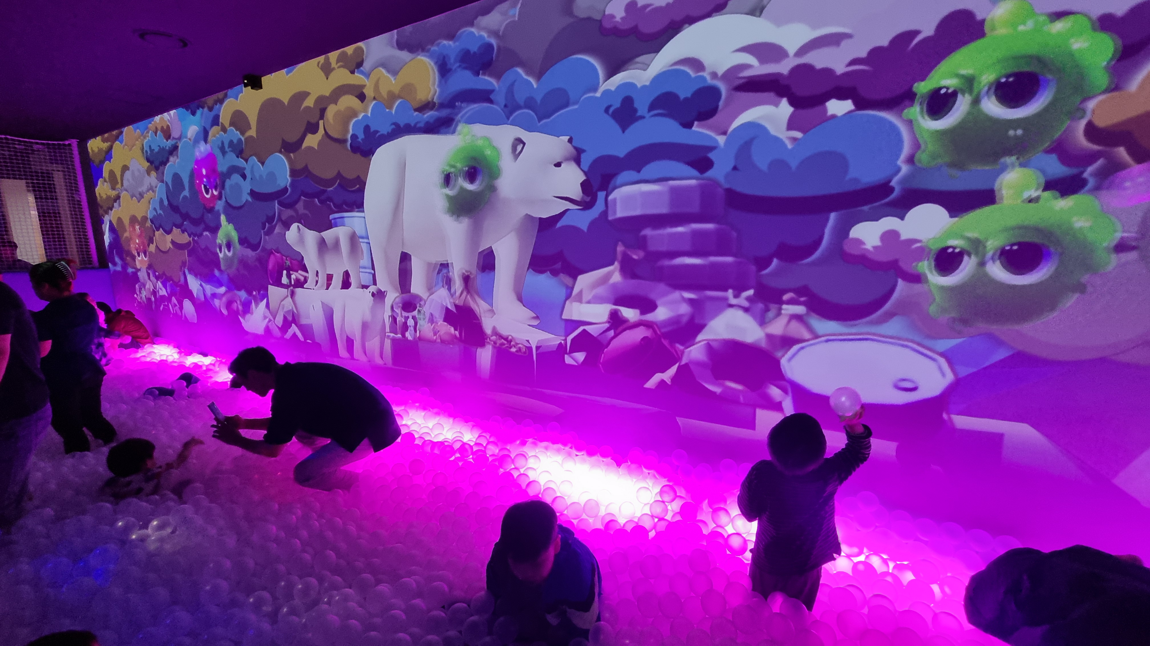 과천 원더파크 3층 얼음공원