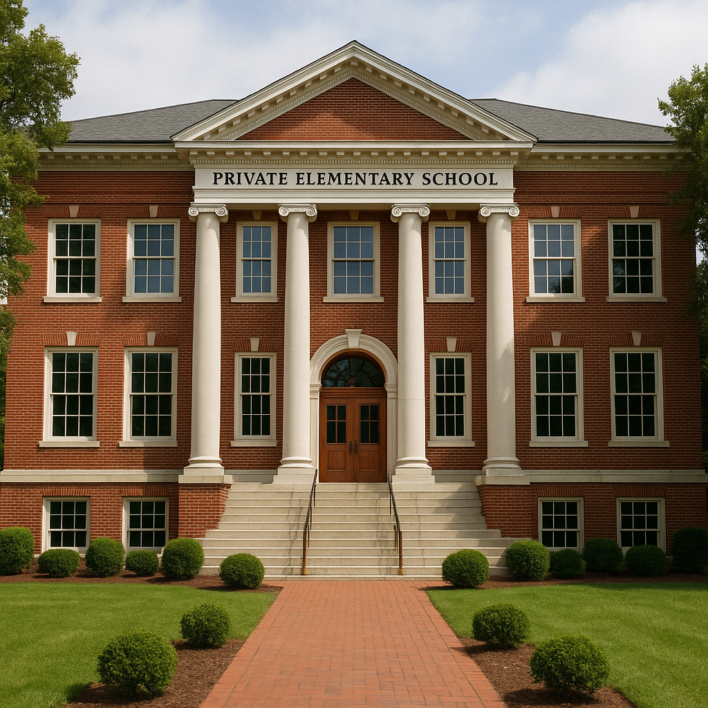 사립초등학교사진