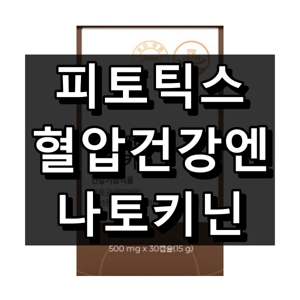 피토틱스 혈압건강엔 나토키닌 대표 이미지