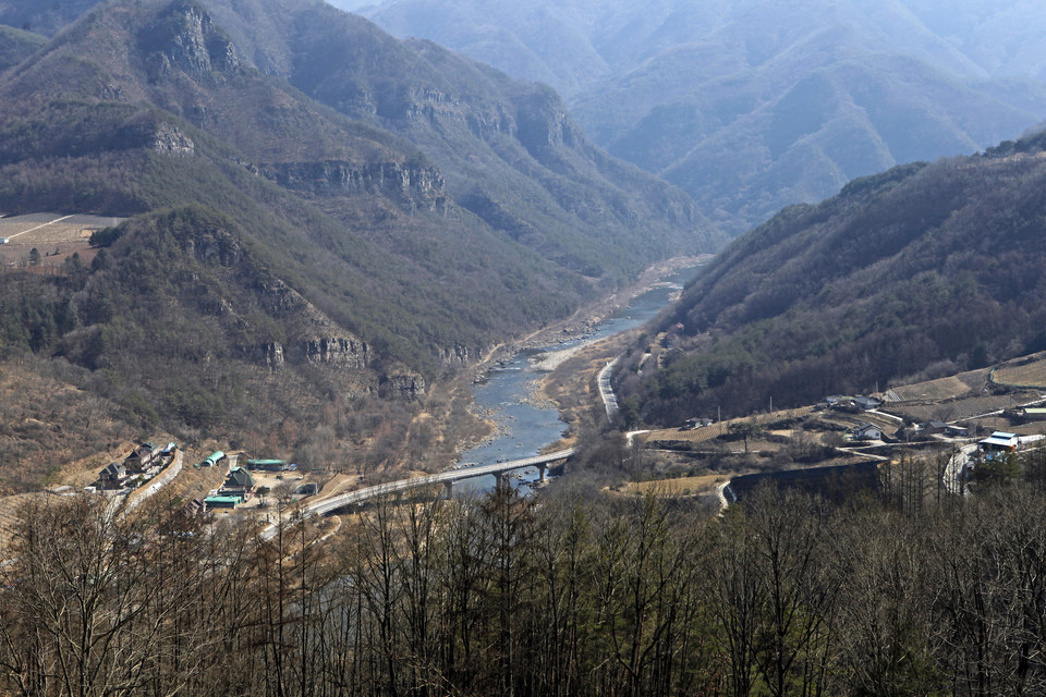 봉화 관창1교 주변