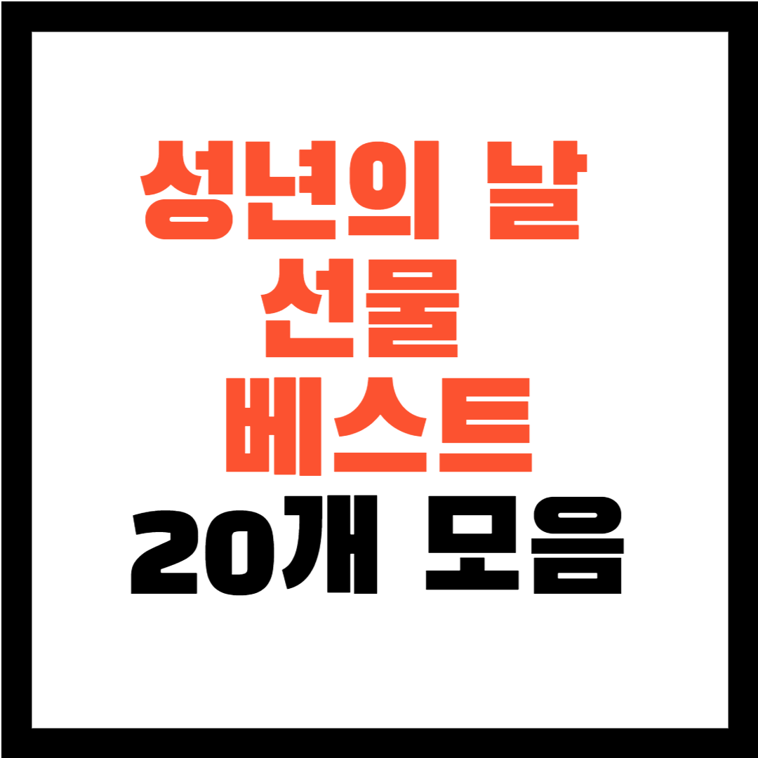 성년의 날 선물