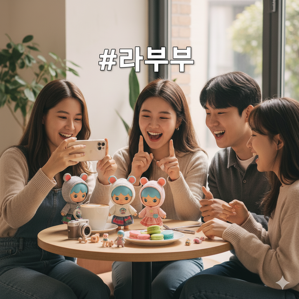 감성소비 인형키링 라부부대란 어른이 소확행 위로템