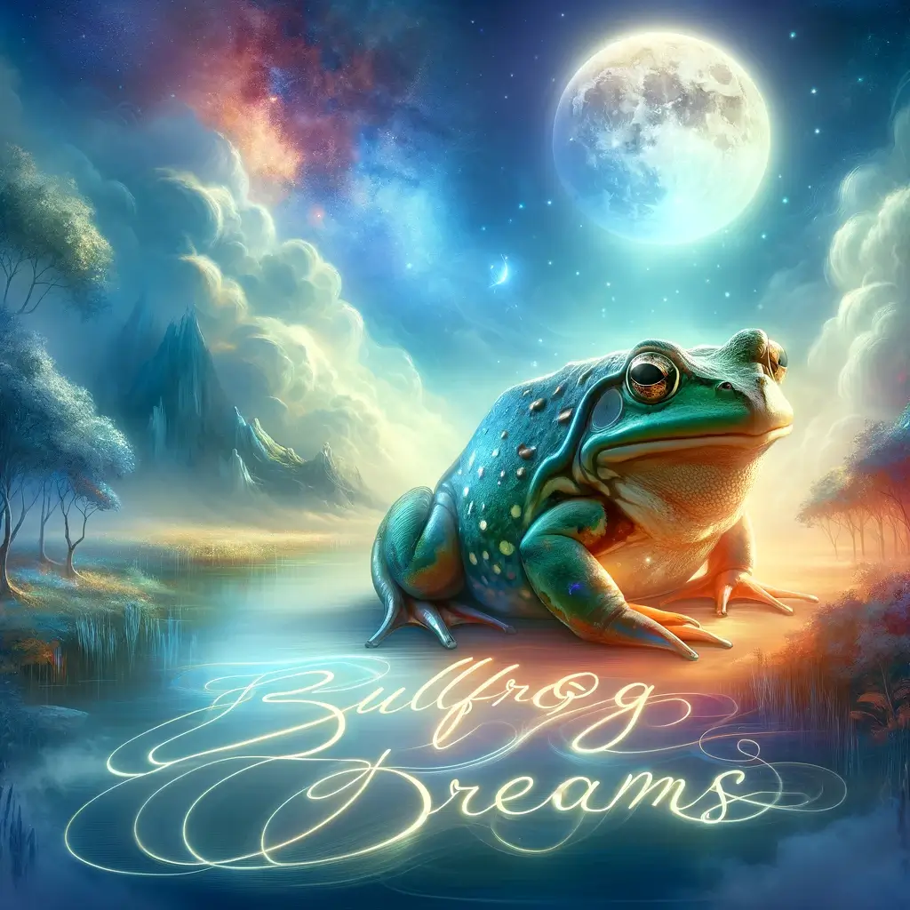 황소개구리 꿈 해몽