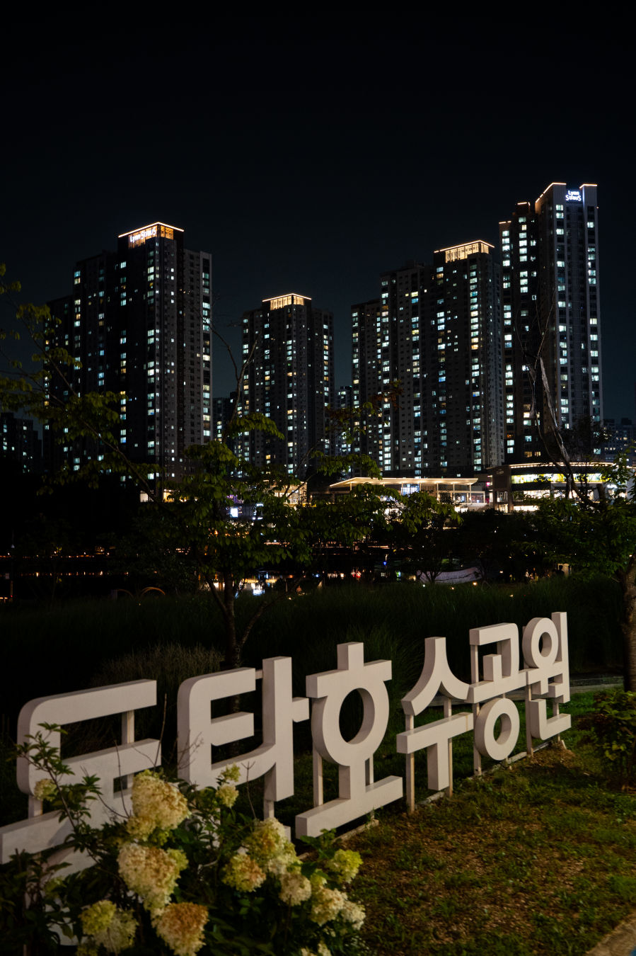 동탄호수공원 루나쇼