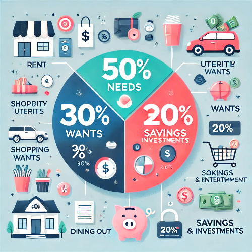 돈을 효율적으로 관리하는 50/30/20 예산법: 재테크 필수 가이드