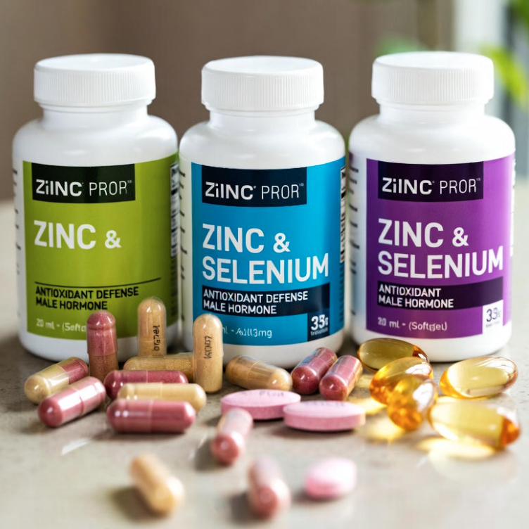 아연과 셀레늄의 중요성 관련 사진