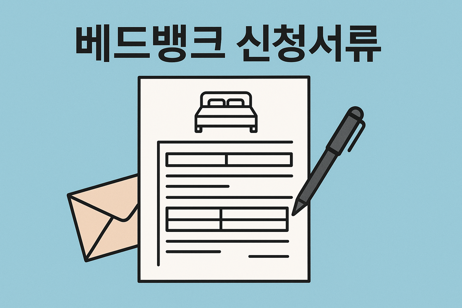 베드뱅크 신청 서류
