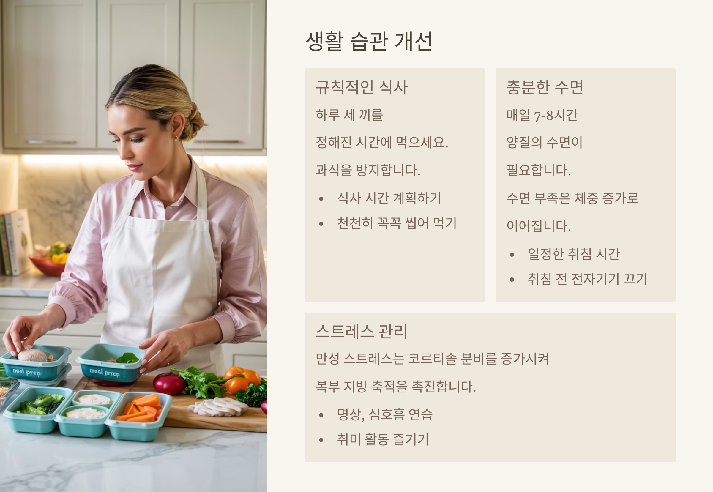 복부 지방 줄이는 꿀팁