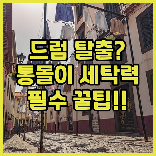 드럼세탁기보다 좋은 LG 통돌이 12..