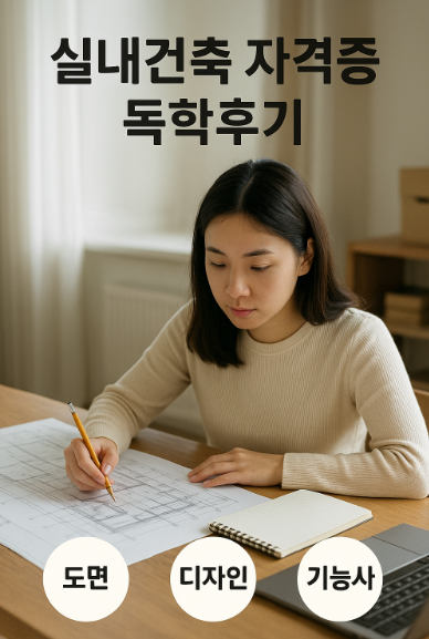 실내건축 자격증 독학후기