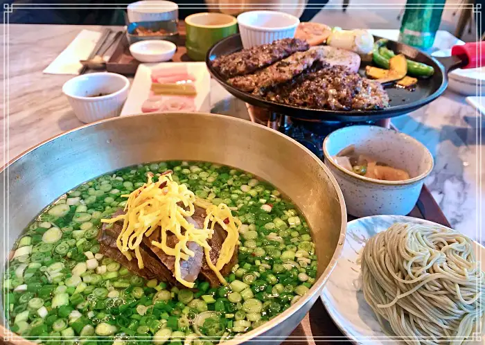 담양 죽녹원 맛집 떡갈비 국수