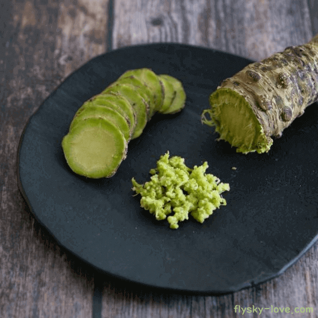 고지혈증에 효과적인 고추냉이