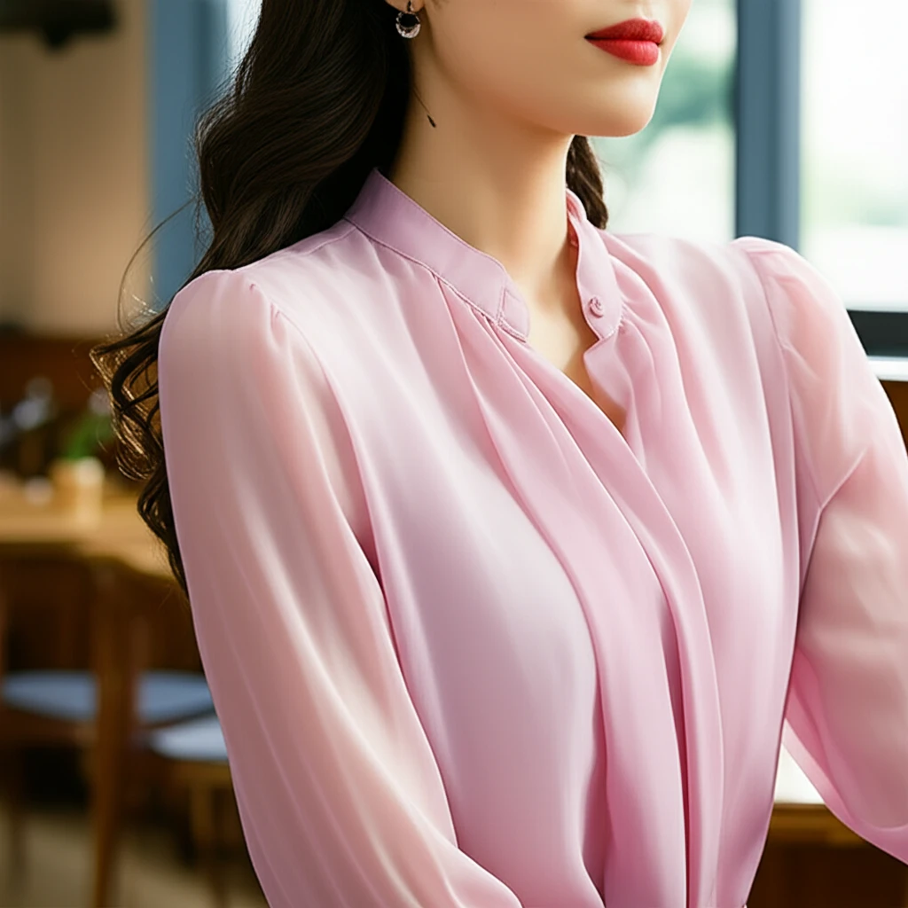 페미니크 블라우스 하나로 로맨틱 데이..