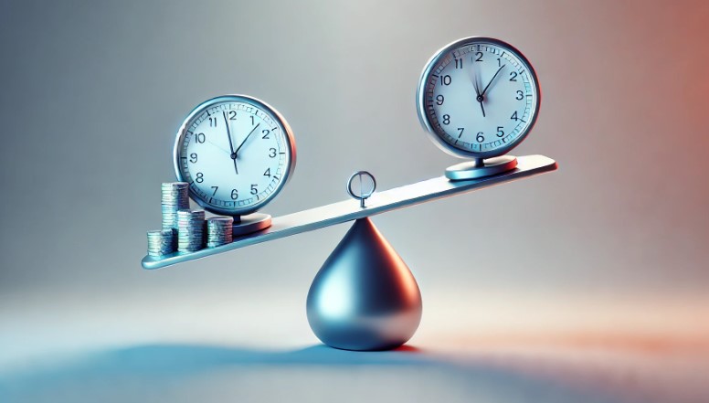 시간과 수입의 균형