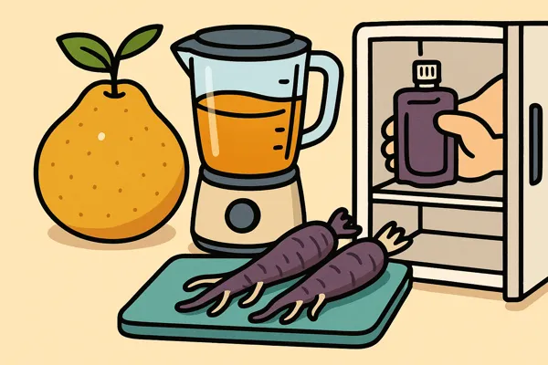 배도라지즙 만드는 법과 보관 방법21