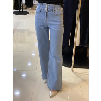 에고이스트 하이웨이스트 와이드 데님 팬츠 en2dp863