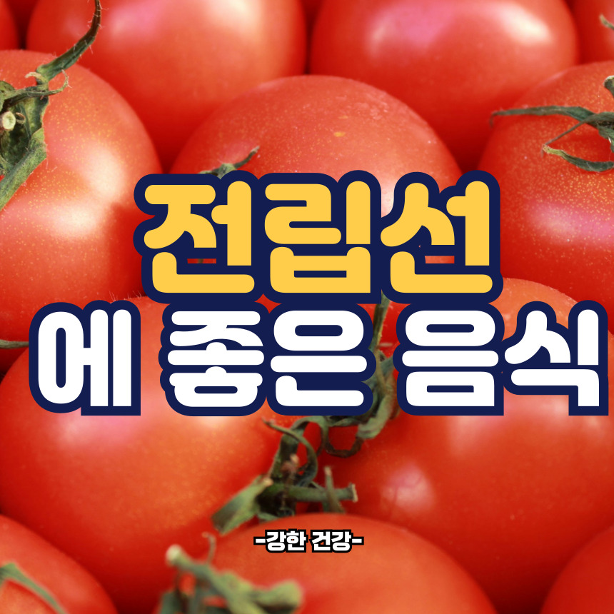 전립선에 좋은 음식