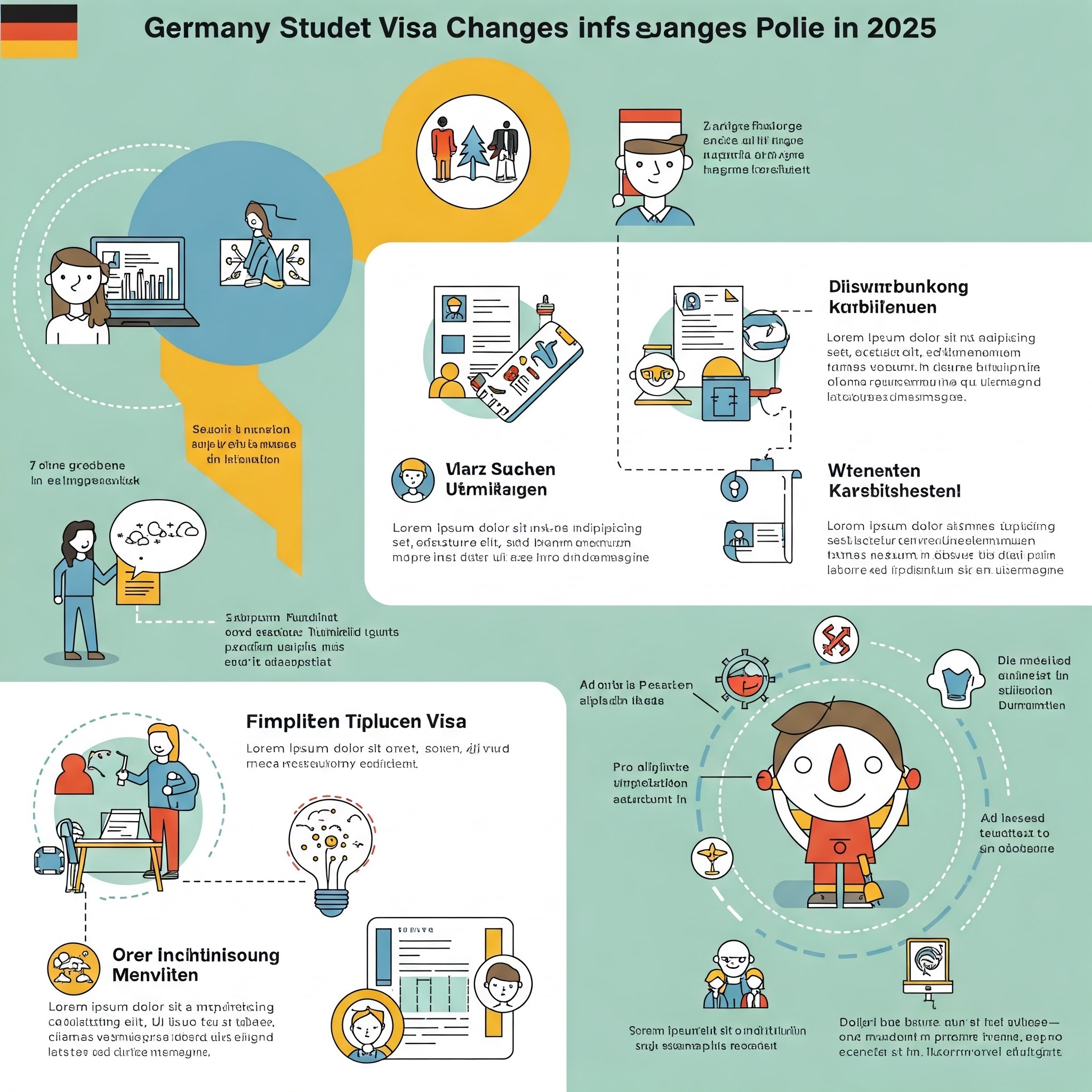 2025년 독일 유학생을 위한 비자 정책 변화 완벽 정리