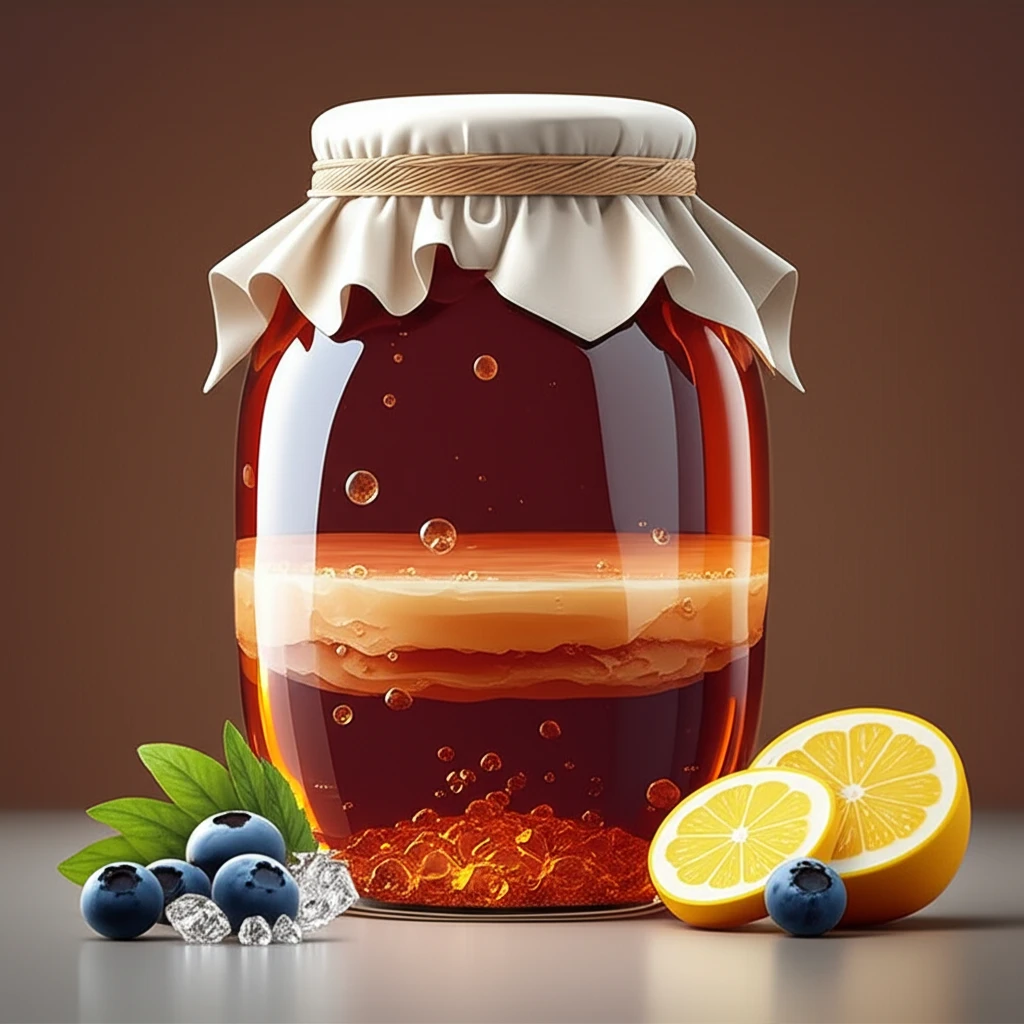 집에서 만드는 콤부차 만드는 방법과 ..