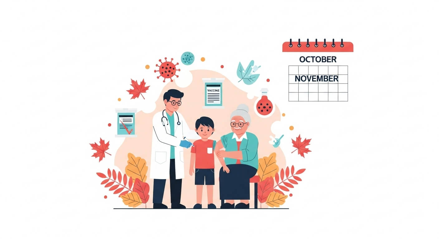 독감·폐렴 예방접종 가이드 (가을 필수 체크)