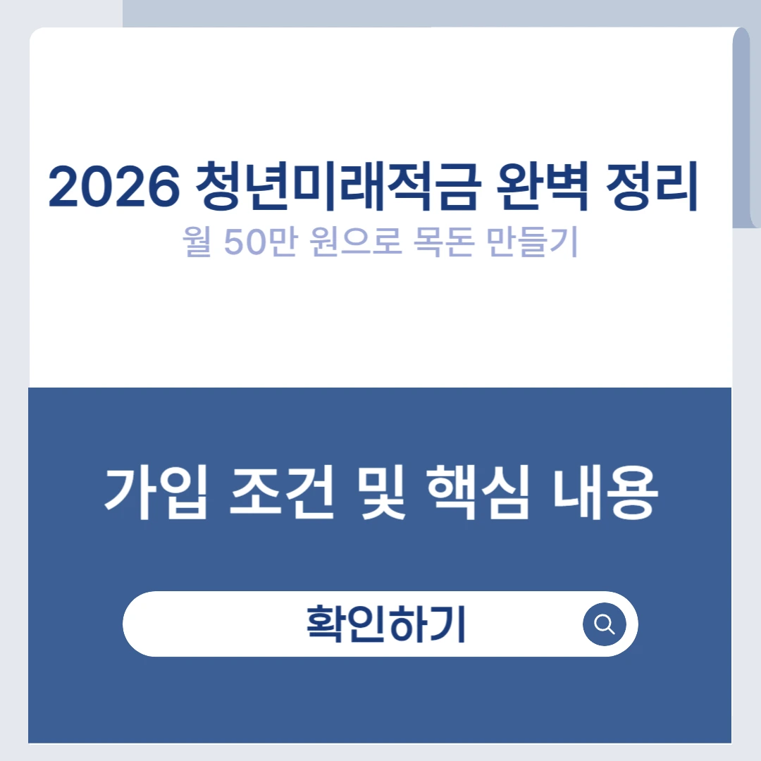 2026청년미래적금